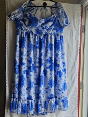 SHEIN CURVE FLORAL DRESS 5XL